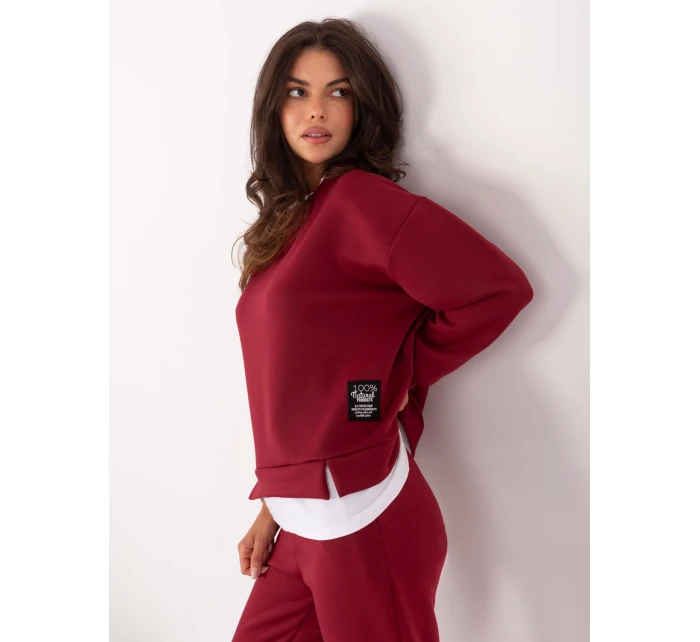 Komplet IT KMPL model 21302467 bordowy - FPrice Komplet IT KMPL model 21302467 bordowy - FPrice