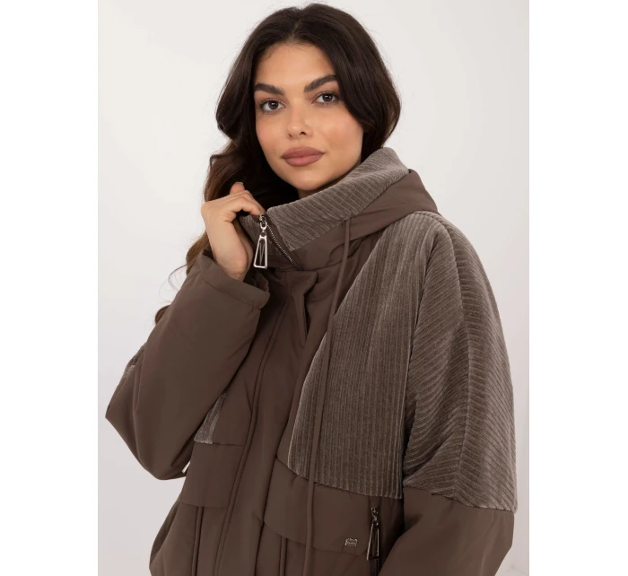 Bunda MBM KR AJ218.42 hnědá Bunda MBM KR AJ218.42 hnědá