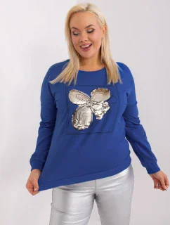 Bluzka RV BZ model 19349183 kobaltowy - FPrice