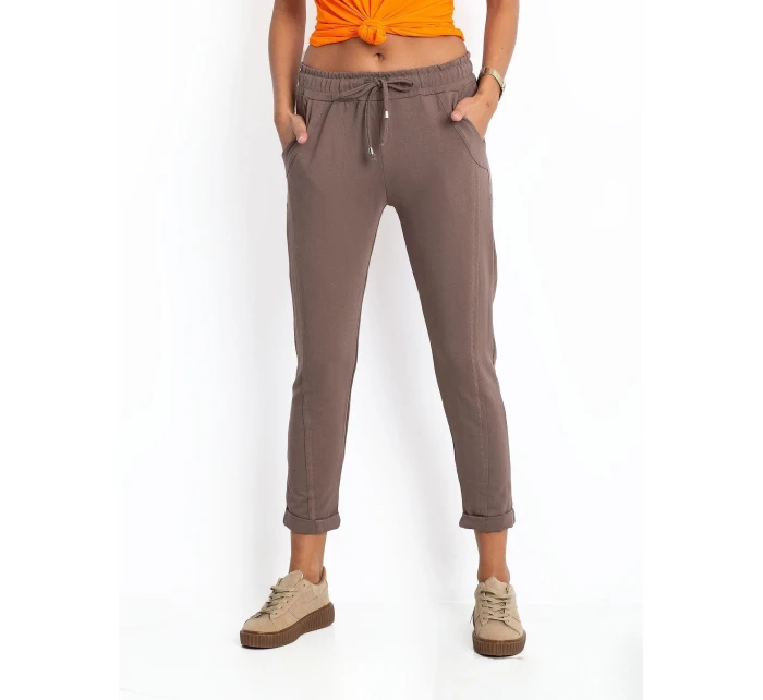 Tepláky RV DR 3589.07X hnědá