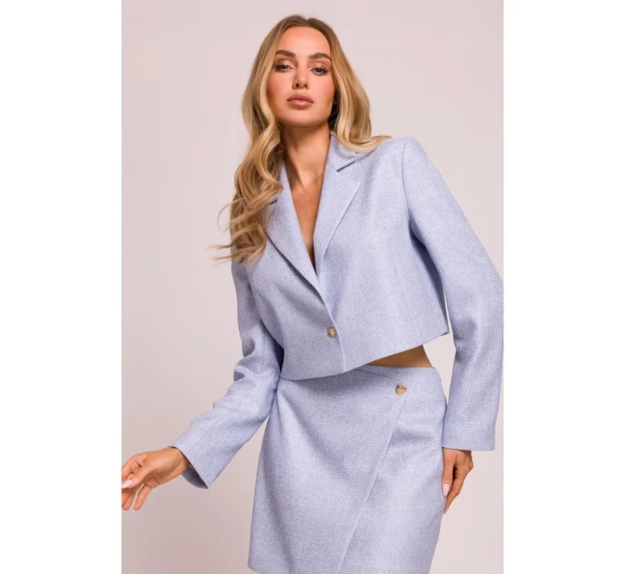 sako světle modré model 20970770 - Moe sako světle modré model 20970770 - Moe