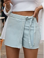 Dámská modrá džínová sukně-šortky FashionStreet SY0513