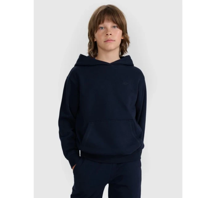 Chlapecká mikina s kapucí model 21476853 - 4F Chlapecká mikina s kapucí model 21476853 - 4F