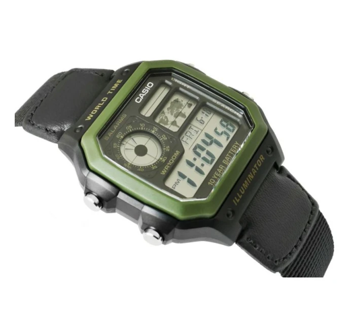 Hodinky CASIO AE-1200WHB-1 + krabice Hodinky CASIO AE-1200WHB-1 + krabice