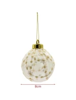 PLASTOVÁ CETKA BEZPEČNÁ 8CM KRAJKOVÁ HVĚZDA DEKORACE SLÍDA