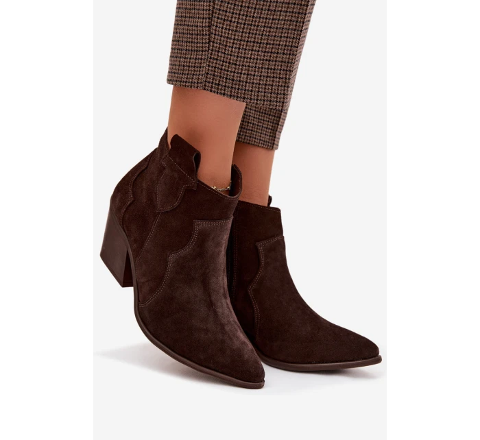 Kožené kožené boty Z  model 22035877 - Zazoo