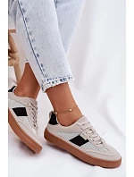 Dámské tenisky Big Star model 22100910 Šedé - Big Star Shoes Dámské tenisky Big Star model 22100910 Šedé - Big Star Shoes