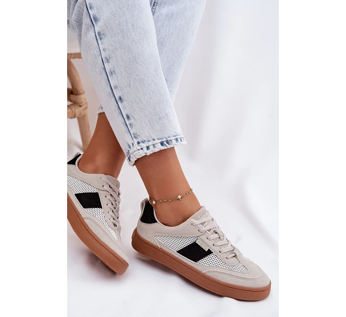 Dámské tenisky Big Star model 22100910 Šedé - Big Star Shoes Dámské tenisky Big Star model 22100910 Šedé - Big Star Shoes