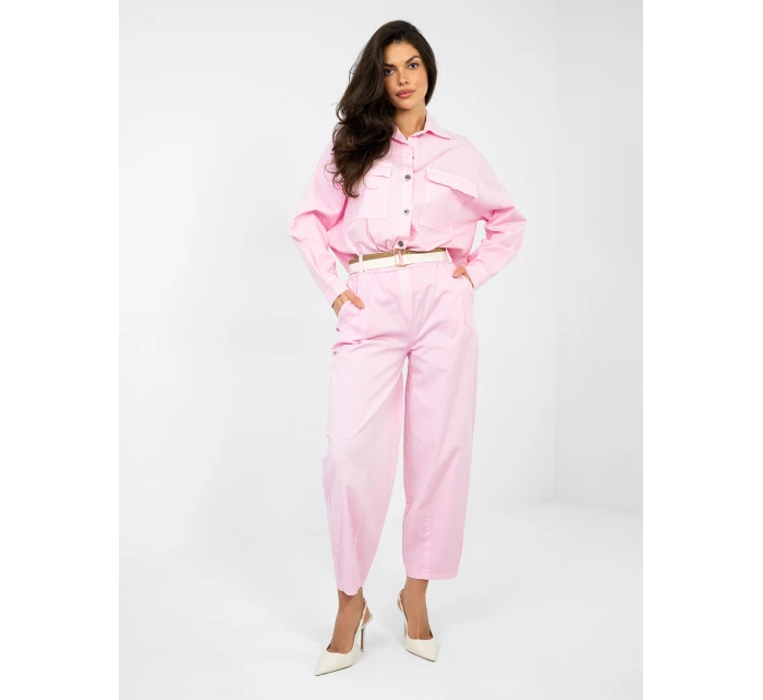 Spodnie IT SP model 21946593 jasny różowy - FPrice