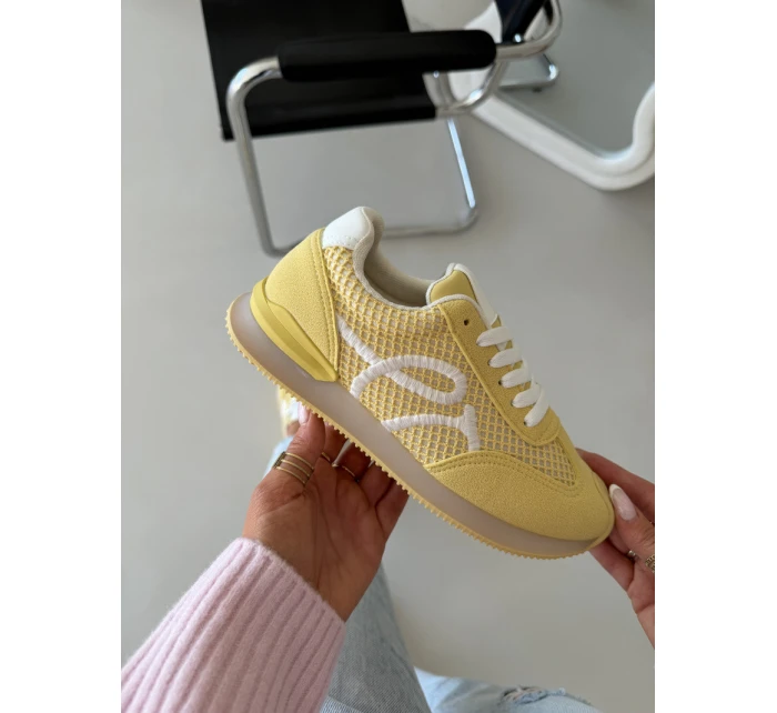 Dámské sportovní tenisky – žluté Tarlisse