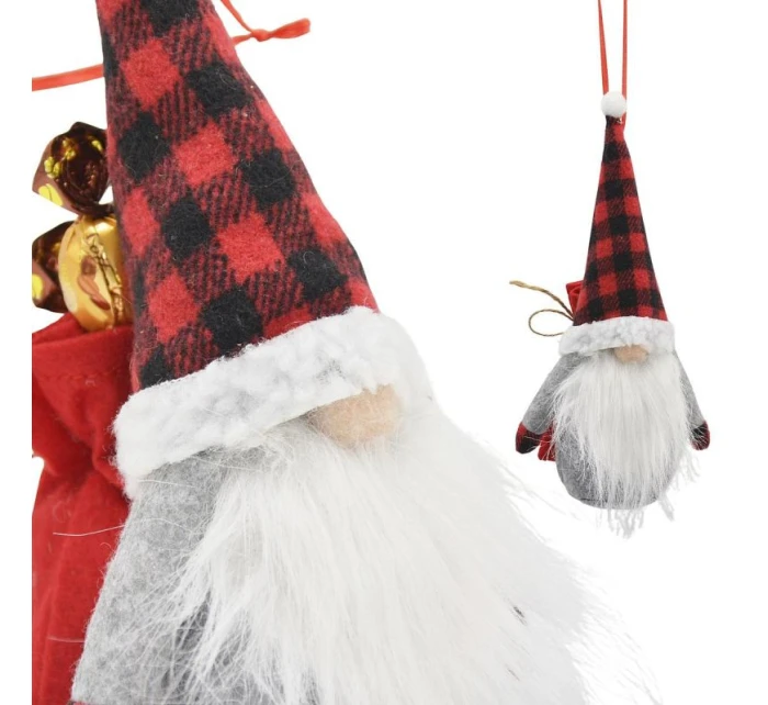 DEKORATIVNÍ TRPASLÍK TRPASLÍK S DÁRKOVOU TAŠKOU 20CM