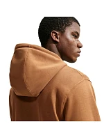 Pánská mikina Nike Club FT PO Hoodie světle hnědá FN3866 270 Pánská mikina Nike Club FT PO Hoodie světle hnědá FN3866 270