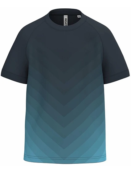 PA Dětské sportovní tričko s barevným 20. navy model 22461308 - Kariban ProAct PA Dětské sportovní tričko s barevným 20. navy model 22461308 - Kariban ProAct