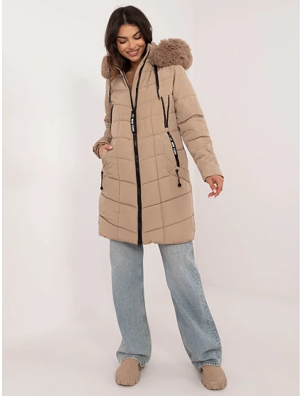 SK KR HH bunda model 22296728 béžová - FPrice SK KR HH bunda model 22296728 béžová - FPrice
