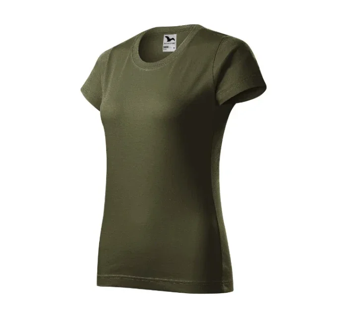 Basic tričko dámské military