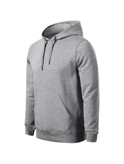 Break mikina pánská šedý melír Break mikina pánská šedý melír