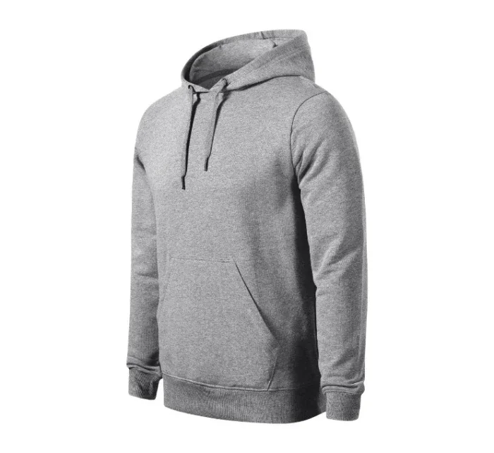 Break mikina pánská šedý melír Break mikina pánská šedý melír