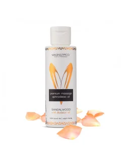 Prémiový masážní afrodiziakální olej Sandalwood 100 ml - Valavani