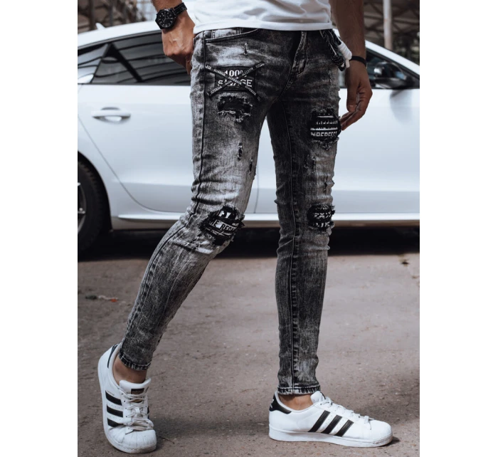 Pánské džínové kalhoty černé Dstreet model 21976852 - FashionStreet