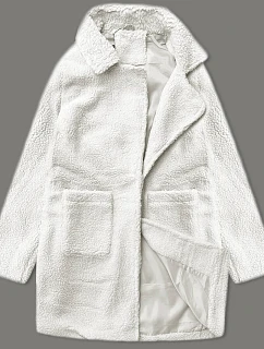 Dámská bunda z ovčí kůže J Style ecru (5M3239-281)