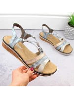 Pohodlné sandály W model 22050656 - Rieker Pohodlné sandály W model 22050656 - Rieker