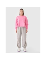 Dámská mikina bez podšívky s kapucí 4F 4FWAW24TSWSF1305-54S Dámská mikina bez podšívky s kapucí 4F 4FWAW24TSWSF1305-54S