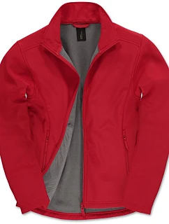 B&C ID.701 Pánská 2-vrstvá softshellová bunda 01.0062 red