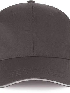 145 6 panelová kšiltovka  grey model 22432310 - WK