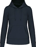 Kariban K 4028 Dámská eco-friendly mikina s kapucí 20.4028 navy