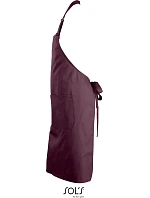 SOL'S Gala Zástěra s laclem 25.8010 burgundy SOL'S Gala Zástěra s laclem 25.8010 burgundy