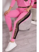 Leopardí sada světle růžová