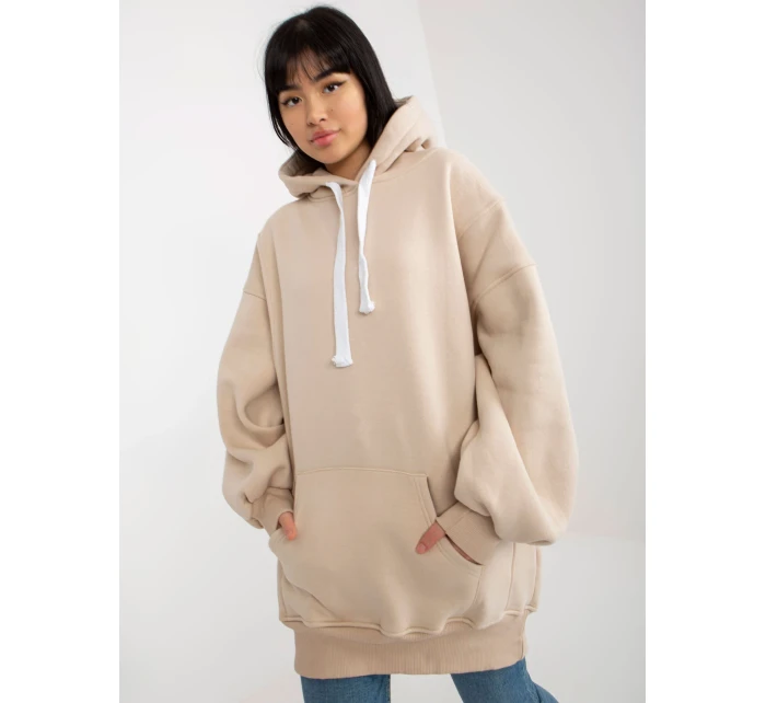 Dámská mikina EM BL model 18116315 béžová - FPrice Dámská mikina EM BL model 18116315 béžová - FPrice