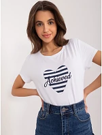 T shirt RV TS 9667.19 biało granatowy T shirt RV TS 9667.19 biało granatowy