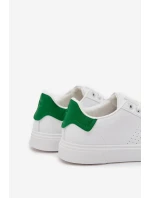 Pánské tenisky z ECO kůže Big Star – bílo-zelené