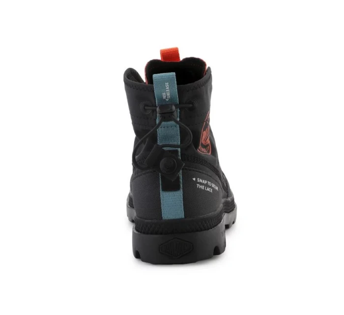 Pánské kotníkové boty Pampa Travel Lite Rs 79104-008-M Černá s oranžovou - Palladium Pánské kotníkové boty Pampa Travel Lite Rs 79104-008-M Černá s oranžovou - Palladium