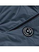 Dámská oversize parka modrá (B8080-72) Dámská oversize parka modrá (B8080-72)