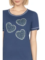 Dámské pyžamo model 19584236 dark blue plus - Regina