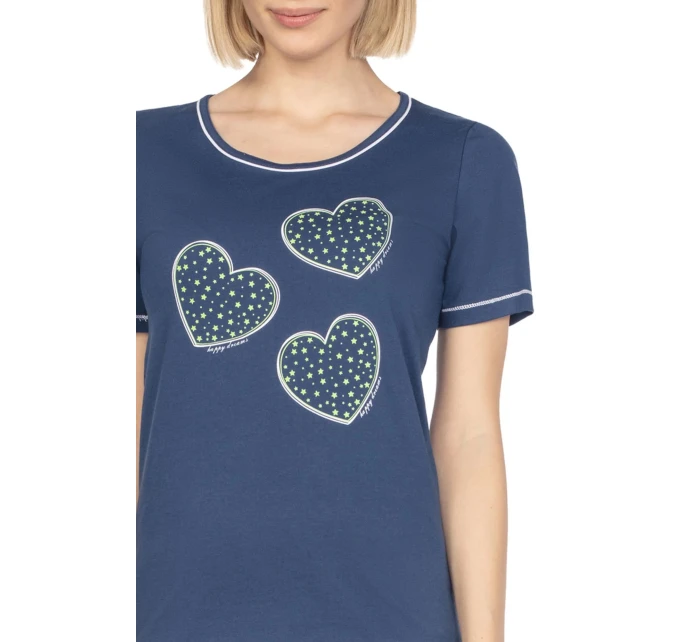 Dámské pyžamo model 19584236 dark blue plus - Regina