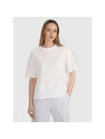 Dámské tričko oversize s potiskem 4F 4FRSS25TTSHF2692-11S Dámské tričko oversize s potiskem 4F 4FRSS25TTSHF2692-11S