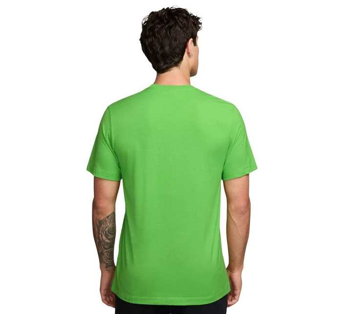 Pánské tričko Nike Just Do It Swoosh zelené AR5006 308 pánské