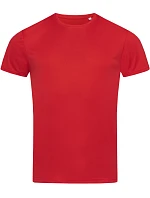 SportsT Men Pánské sportovní tričko Interlock red model 22477922 - Stedman SportsT Men Pánské sportovní tričko Interlock red model 22477922 - Stedman