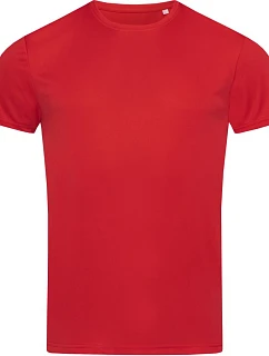 Stedman Sports-T Men Pánské sportovní tričko Interlock 05.8000 crimson red