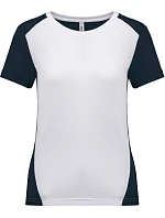 PA Dámské kontrastní sportovní tričko 20. white/navy model 22448554 - Kariban ProAct PA Dámské kontrastní sportovní tričko 20. white/navy model 22448554 - Kariban ProAct