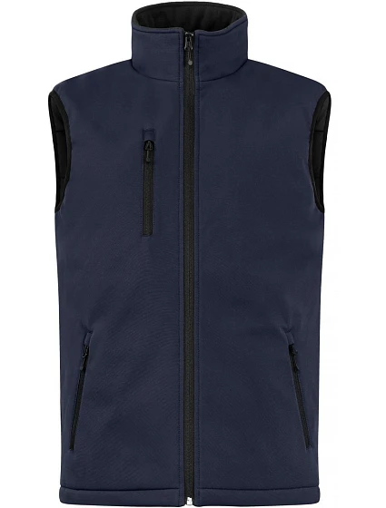 Clique Padded Softshell Vest Men Pánská zateplená softshellová vesta 67.0958 dark navy Clique Padded Softshell Vest Men Pánská zateplená softshellová vesta 67.0958 dark navy