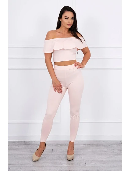 model 18742460 set pudr růžový - K-Fashion