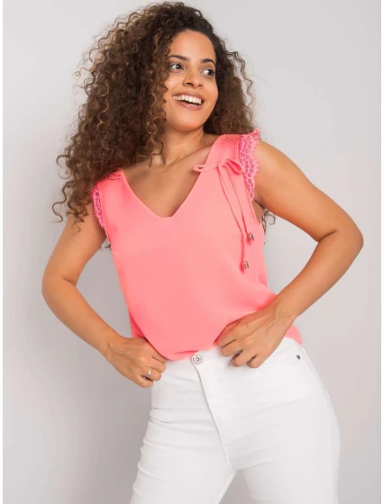 Dámský top DHJ TP model 17356073 fluo růžová - FPrice
