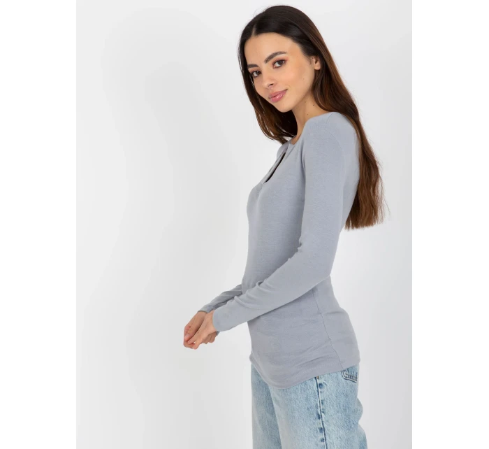 Dámská halenka EM BZ 784.33P šedá - FPrice