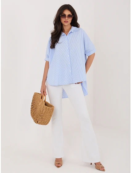 Koszula IT KS  biało niebieski model 22144267 - FPrice