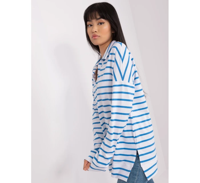 Halenka LK BZ 509314.83 bílá a modrá