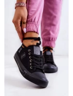 Dámské klasické tenisky Big Star - černé Dámské klasické tenisky Big Star - černé